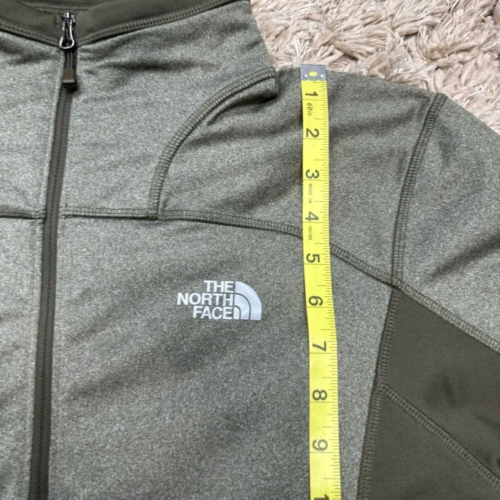 The North Face Green Quarter-Zip Pullover